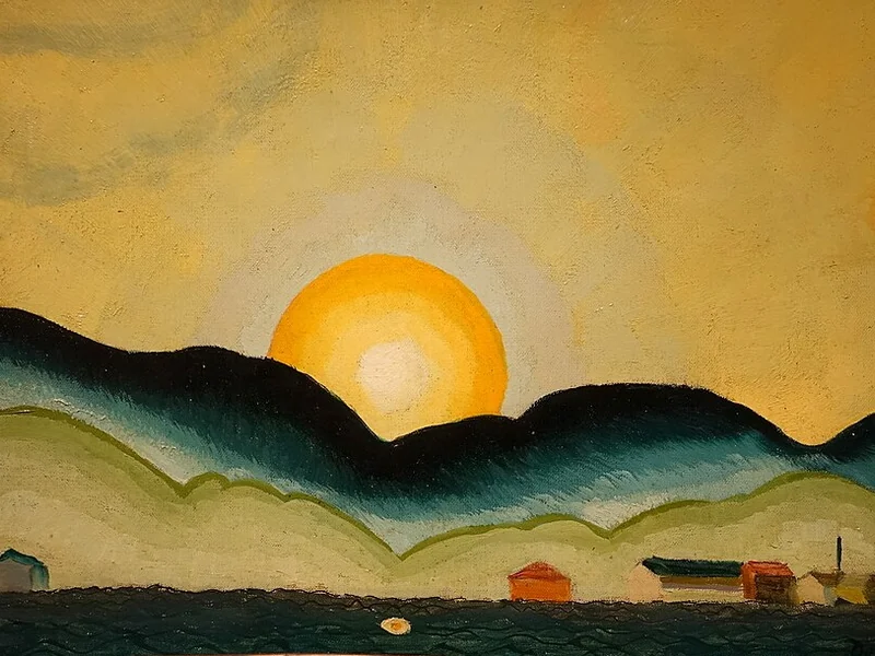 1880-Arthur Dove - Alba, porto di Northport
